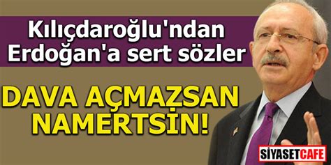 Bende o andımızı sizlerle paylaşmak istedim. Kılıçdaroğlu'ndan Erdoğan'a sert sözler: Dava açmazsan ...