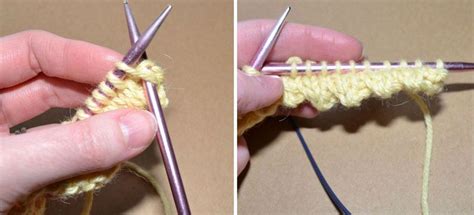 A simple way to add a split to the hem of most jersey tops. How to Knit a Picot or Plain Hem as You Go