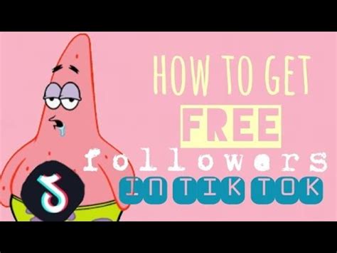 This article explains the steps to get followers on tiktok for free. How to get free followers in tik tok fast and easy - YouTube