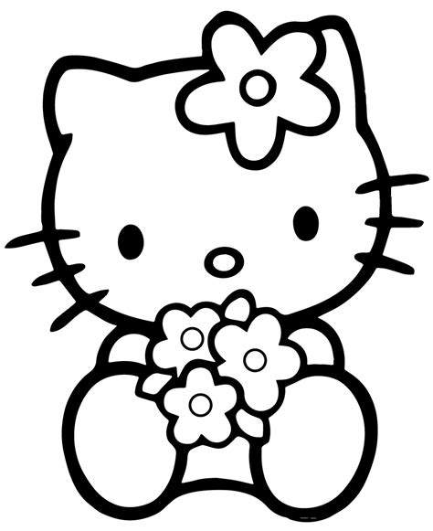 Enter & enjoy it now! 71 Disegni Hello Kitty da Colorare per bambine