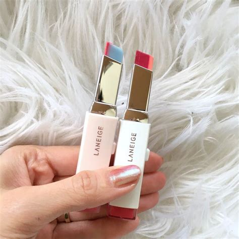 The laneige two tone tint lip bar has different shades to choose. Laneige Two Tone Tint Lip Bar - swatches! — Beautypeadia