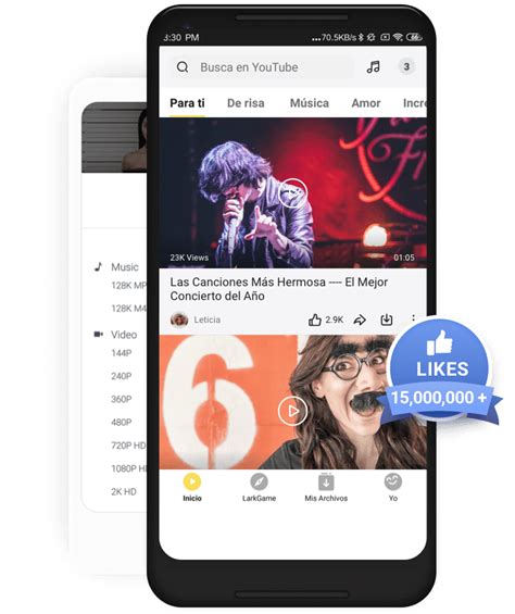 Descargar gratis música y vídeos. Snaptube - Una aplicación para Android que descarga videos ...