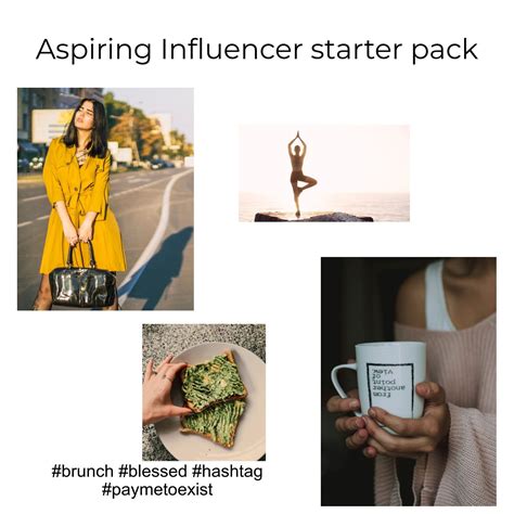 Find the newest influencer meme. How to Make Your Own Starter Pack Meme