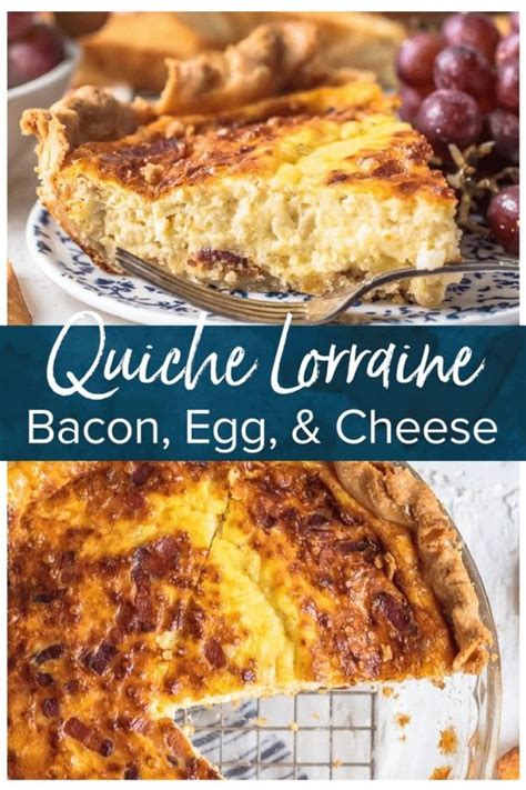 Maybe you would like to learn more about one of these? Quiche Lorraine Recipe (Egg, Bacon, & Cheese) - VIDEO!!!