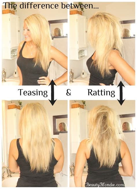 Our beauty lab experts recommend the john frieda volume lift air. How to Tease Your Hair… The Proper Way! {Video}