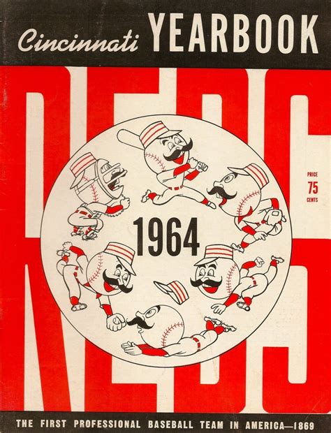 LOT OF TWO (2) CINCINNATI REDS YEARBOOKS - 1964 | Cincinnati reds, Cincinnati, Baseball memorabilia