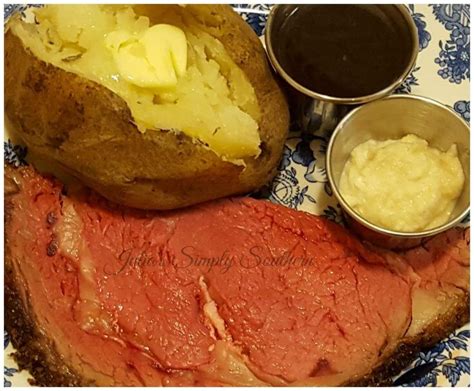 The prime rib on the left was freshly trimmed moments before the photograph was taken, while the one on the right was bought from the butcher counter if, instead, you're using our standard recipe for perfect prime rib, you might want to make a sauce to go with it. What Vegetable To Serve With Prime Rib : Standing Rib Roast - Carrots, zucchini, parsnips, red ...