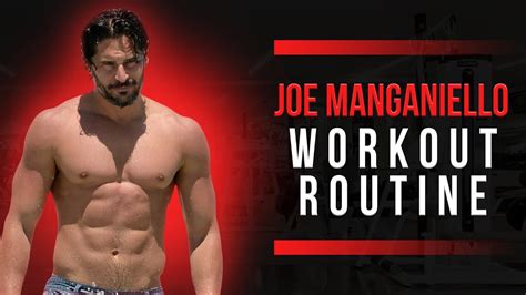 How to keep a fitness routine with a knee injury. Joe Manganiello Workout Routine Guide - YouTube