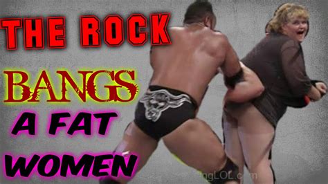 Despite their shortcomings in the articulation department, these wrestling figures were actually a lot of fun to play with. THE ROCK BANGS A FAT WOMAN! | WRESTLING MEMES PACKAGE ...