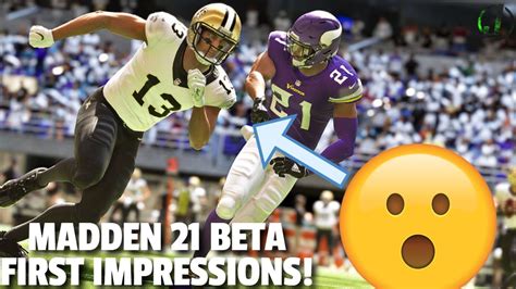 Madden nfl 22 is an upcoming american football video game based on the national football league (nfl), developed by ea tiburon and published by electronic arts. MADDEN NFL 21 GAMEPLAY FIRST IMPRESSIONS OF BETA! ALL THE ...