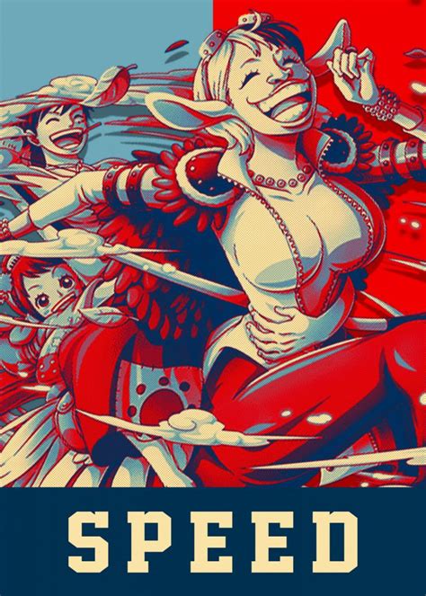 Apakah anda mencari gambar poster buronan png? Speed One Piece Pop Art Poster Print | metal posters di ...