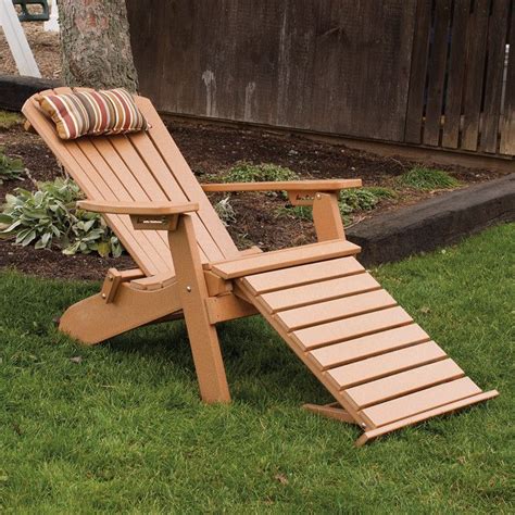 4.6 out of 5 stars 770. A&L Furniture Adirondack Chair with Pullout Ottoman | Recycled plastic adirondack chairs ...