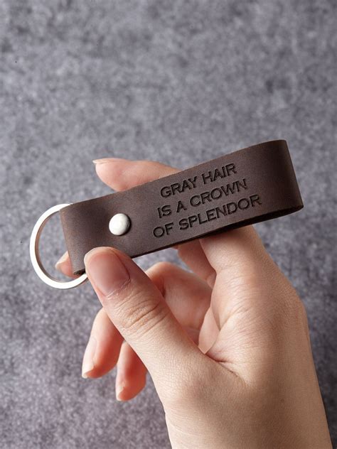 Whether you throw mom and dad a lavish party or prefer to keep it simple, it's appropriate to give your parents a gift to celebrate this occasion. Grandfather Keychain Pop Keychain Grandpa Key Fob | Etsy ...