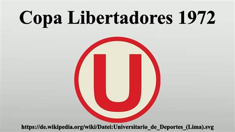 Последние твиты от conmebol libertadores (@libertadores). Copa Libertadores 1972 - YouTube