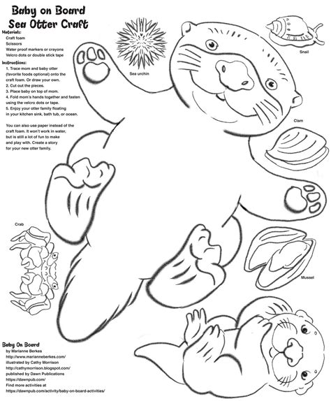 Otters are the most adorable animals and pretty smart too. sea otters coloring sheets - Yahoo Image Search Results ...