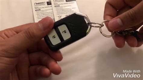 Cara tukar bateri kereta auto. Cara nk tukar bateri keyless Honda #keyless #honda #kereta ...