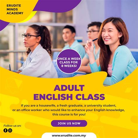 Yuk ikutan placement test, gratis! Kelas Bahasa Inggeris untuk Dewasa dan Remaja - Utara ...