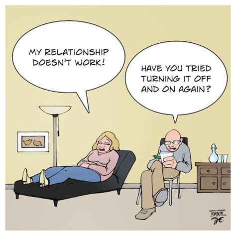 Try reflecting on exciting things you did together in the beginning of the relationship and recreate those experiences or revisit the location where you met. Relationship restart von Timo Essner | Liebe Cartoon ...