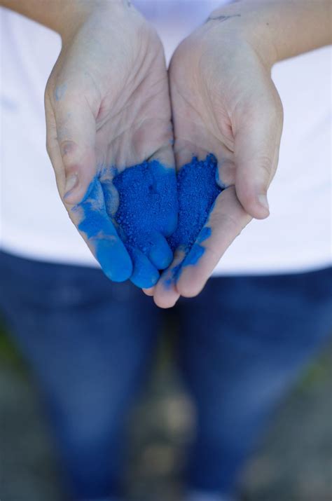 In the mixing bowl, stir together the corn starch and water. Homemade (Nontoxic) Colored Powder - A Beautiful Mess