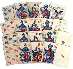 That said, using the 2 jokers, one could still enjoy the cards to play some naughty games. Civil War playing cards - Rare & Antique Maps