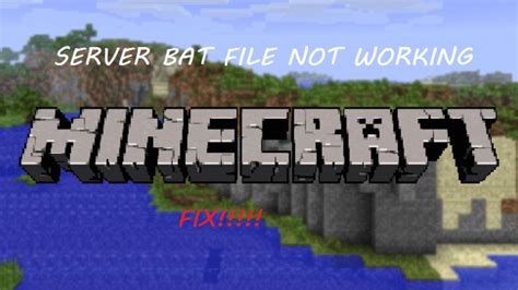 You can download the server file and create your own server from minecraft.net or you can enjoy multiplayer mode on someone else's server. 4 Ways To Fix Minecraft Server Bat File Not Working ...