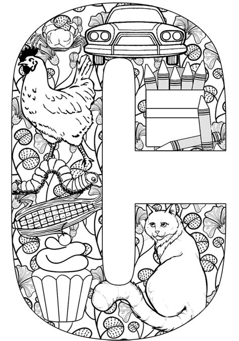 Letter coloring pages help reinforce letter recognition and writing skills. Pin on Fun Stuff