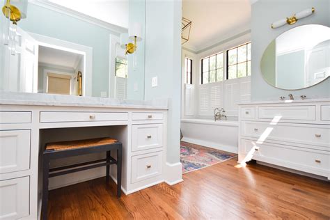 With fresh color and traditional materials choices, the master suite meshes modern living and traditional style. Historic Master Bath Addition | Solid Construction