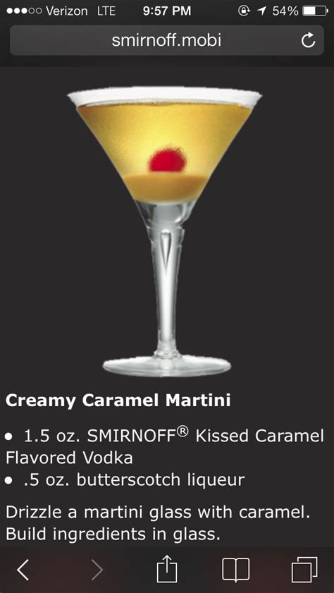 Caramel apple pop cocktail recipe for ya'll. Caramel Bomb | Flavored vodka, Caramel martini, Caramel ...