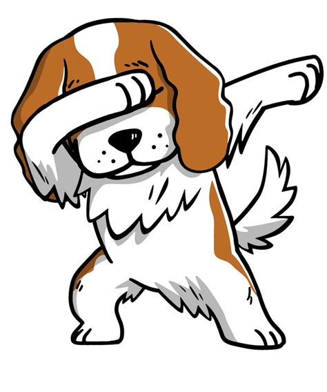 We decided to get rid of the difficult anatomical details and left only the most necessary steps. Funny Dabbing Cavalier King Charles Spaniel Dog Dab Dance ...