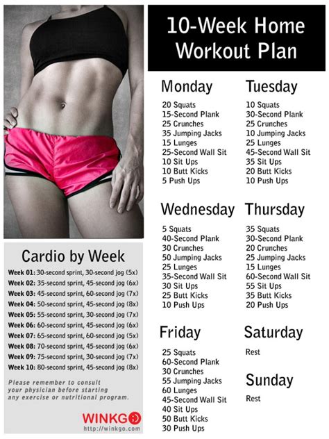 10-Week No-Gym Workout Plan | How To Lose Weight and Feel Great!