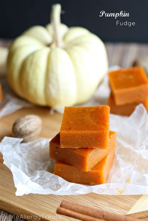 But how does a person make vegan marshmallows? Pumpkin Fudge (dairy free gluten free)-Super easy pumpkin ...