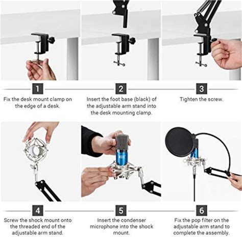 Does not support media & animations. TONOR Condenser PC Microphone XLR to 3.5mm with Boom ...