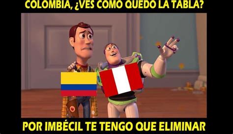 Los memes ya hacen de la suyas. Perú vs. Colombia: Estos son los memes del determinante ...