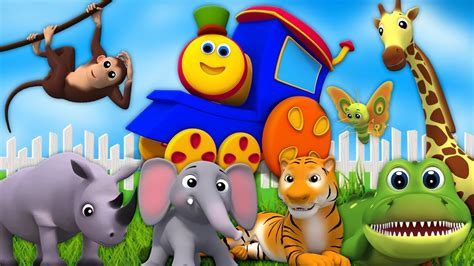 Numbers train preschool learning videos for kids bob the train cartoons. bob kereta api | abc haiwan lagu | ABC Animal Song | Bob ...