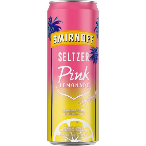 Smirnoff is one of the big names to have jumped into the hard seltzer sector, producing a wide array of flavors ©smirnoff. Smirnoff Pink Lemonade Hard Seltzer | Shop Online ...