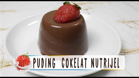 12+ resep cara membuat puding coklat, susu, lumut (lembut, mudah dan murah). Cara Membuat Puding Nutrijel Cokelat Lembut Lumer - YouTube