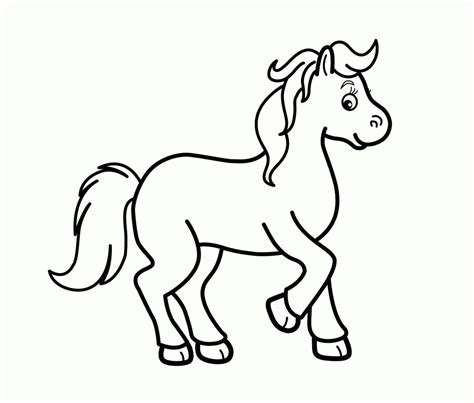 Check these free printable animal coloring pages and introduce your child to the animals, water/sea creatures, insects and birds in a fun way. Horse Cartoon Coloring Pagegif Small Animals Coloring Pages Small ... - Coloring Home