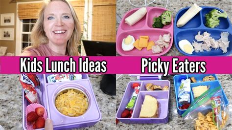 LUNCH IDEAS FOR PICKY EATERS - YouTube