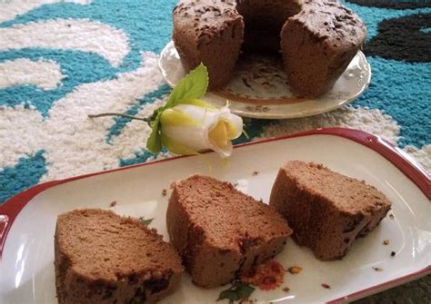 Kocok telur dan gula hingga berbusa masukan susu kental manis. Resep Bolu nutrijell cokelat tepung beras (oven dan kukus ...