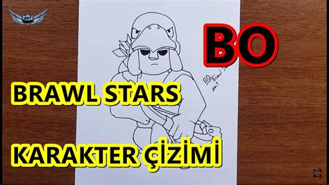 Learn how to draw max from brawl stars. BRAWL STARS KARAKTER ÇİZİMİ - BO - KOLAY RESİM ÇİZME - YouTube