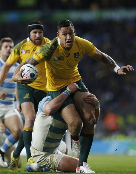 He was a rugby union player who most recently played for the new south wales waratahs in super rugby. Australia's Israel Folau is tackled during the Wallabies ...
