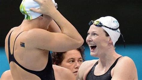 The official page of the australian olympic team and aoc. Olympic swimming: Australia beat Dutch to win 4x100m relay ...