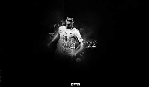 We present you our collection of desktop wallpaper theme: Granit Xhaka (wallpaper) // VKM - Esso ART by VissyKM2 on ...