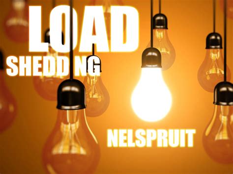 Get all your load shedding essentials at takealot.com, south africa's leading online store. Mbombela load shedding schedules update from Eskom | Lowvelder