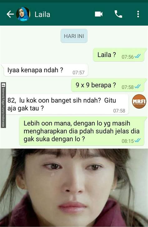 Asupan meme random para tolol asupan receh 7. 10 meme obrolan lucu di WhatsApp ini bakal bikin kamu ...