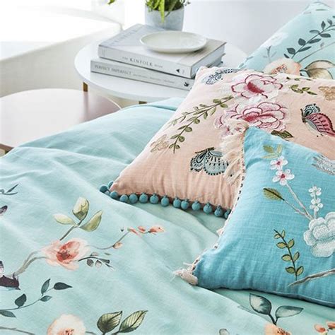 Find many great new & used options and get the best deals for cushion cover laura ashley fabric kimono duck egg floral handmade blue new at the best online prices at ebay! Chinoiserie Quilt Cover Set Duck Egg | Quilt cover sets ...