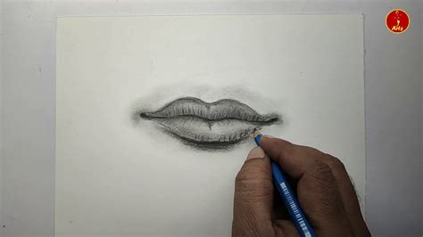 You may also wish to use. Draw Realistic Pencil Art | How to Draw Mouth with Pencil ...