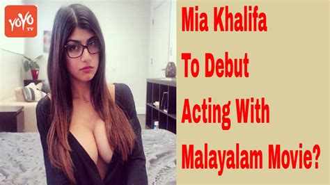 Pornstar mia khalifa teaches a virgin how to have sex! Mia Khalifa To Make Her Acting Debut With Malayalam Comedy ...
