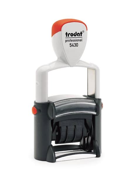 52,471 fans get concert alerts for this artist. Trodat Professional 5430 Self Inking Adjustable Date Stamp ...