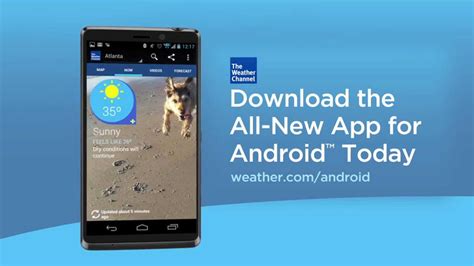 Changes based on your current location, weather, and time of. The Weather Channel for Android App - YouTube